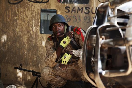 法國軍隊參與在馬里北部加奧的戰(zhàn)斗