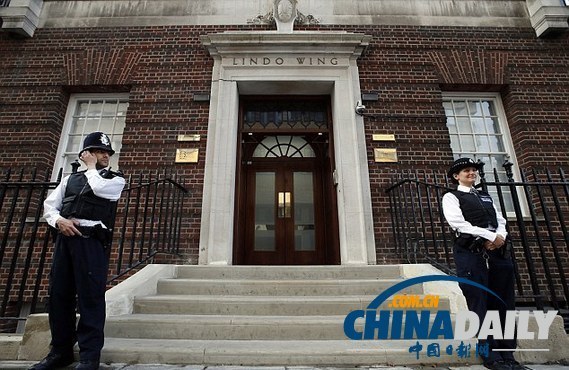 凱特住院待產 威廉王子陪同