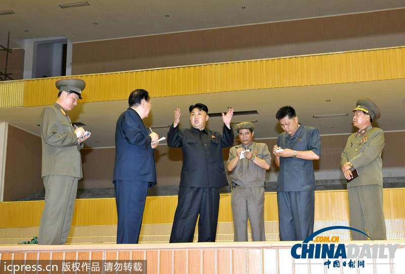 金正恩視察科學家住宅等朝鮮基礎建設（高清組圖）