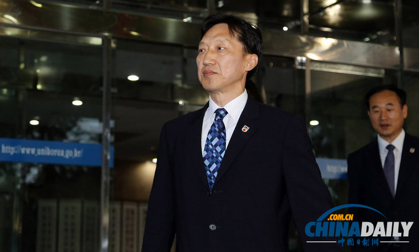 韓代表團(tuán)前往板門店 為韓朝離散家屬中秋團(tuán)聚做準(zhǔn)備（組圖）