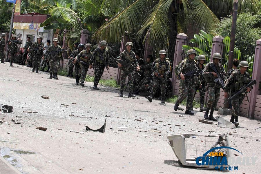 菲律賓反對(duì)派襲擊南部城市 欲在市政府升獨(dú)立旗