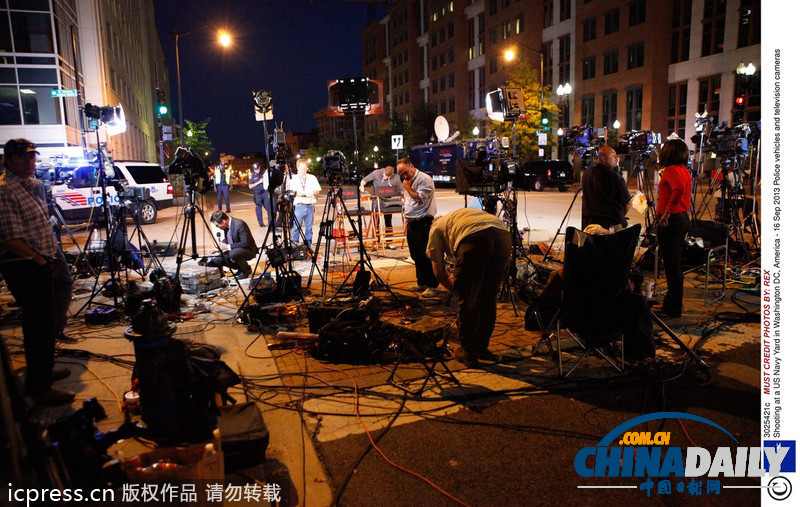 美國華盛頓槍擊案第二日 華盛頓各方面面觀（綜合圖集）