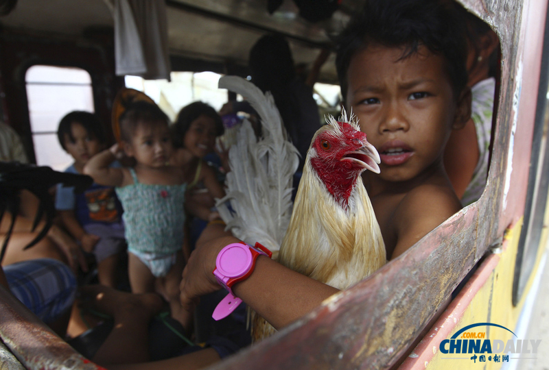 災(zāi)難無情人有情：盤點菲律賓災(zāi)區(qū)感人瞬間（組圖）