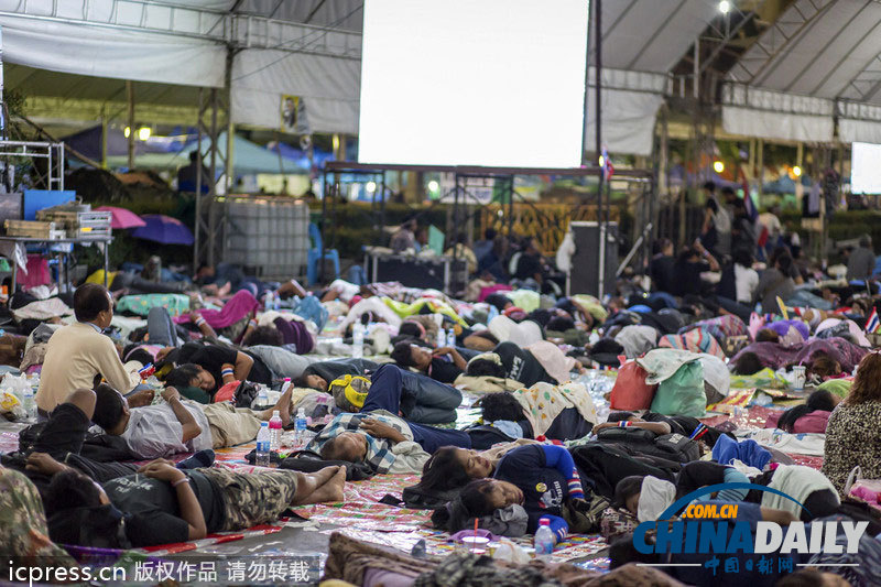 泰國反政府示威持續 抗議現場面面觀（組圖）