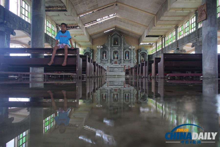 獨家組圖：《中國日報》記者探訪菲律賓重災區