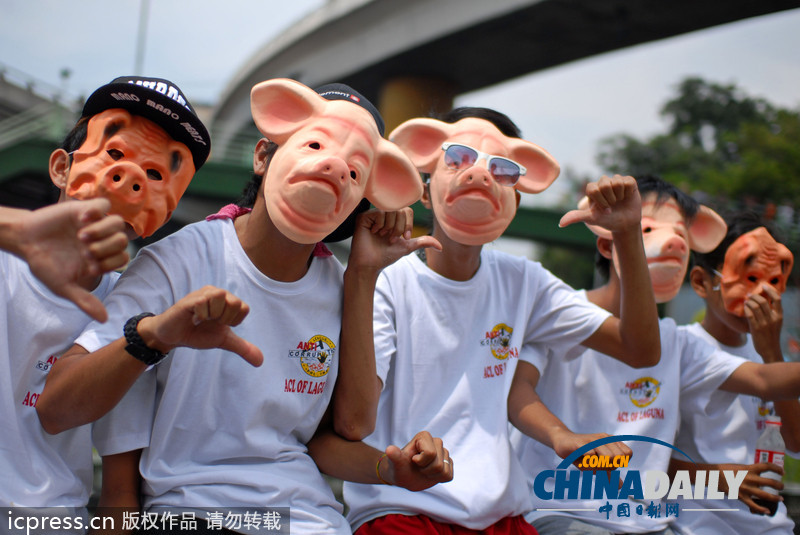 2013國際新聞圖片盤點：另類抗議