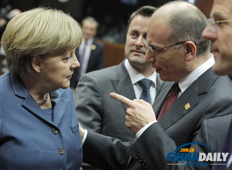 歐盟峰會召開 意大利總理“劍指”默克爾