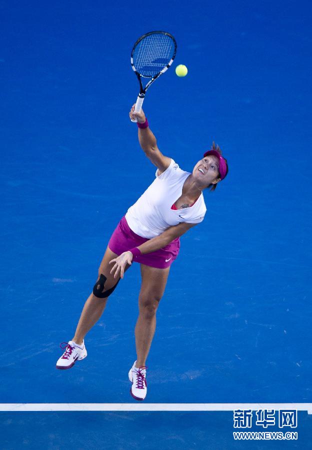 澳網：李娜2:0力克齊布娃 職業生涯再奪大滿貫