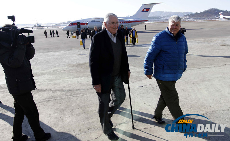 前美國駐韓大使率團抵朝訪問 朝媒未透露其目的