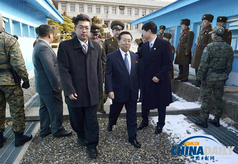 韓朝在板門店舉行高層會談 為7年來首次