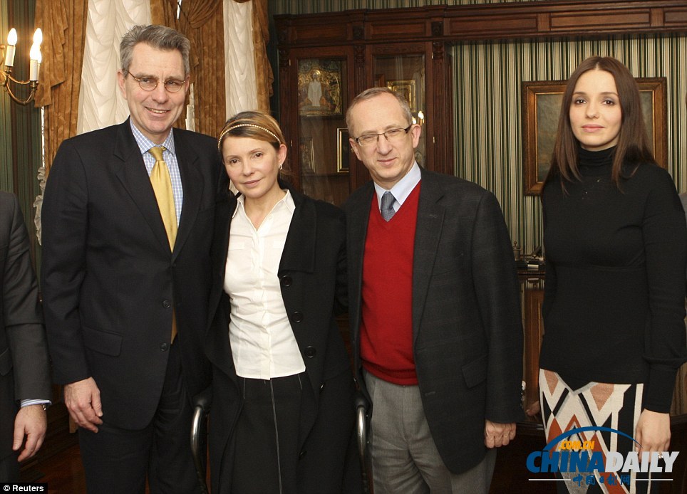 烏美女前總理季莫申科獲釋 趕赴獨(dú)立廣場聲援示威