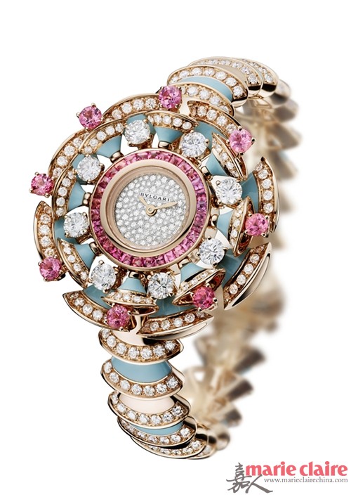 寶格麗DIVA高級珠寶腕表 演繹華彩藝術畫卷