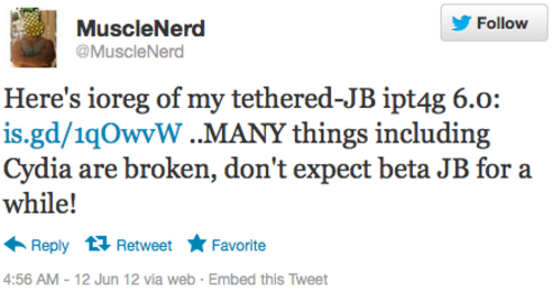 黑客聯盟戰蘋果iOS 6不到24小時被越獄