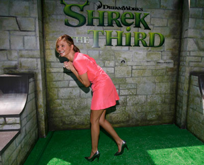 Cast member Cameron Diaz, who gives the voice to