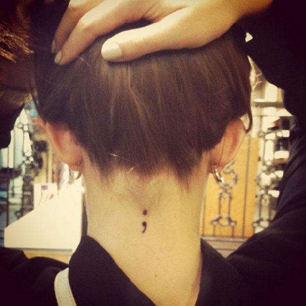 “分號紋身”的暗語你懂嗎？