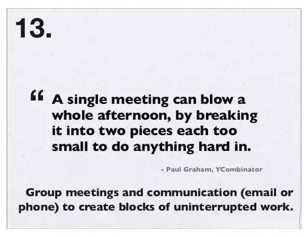 關(guān)于時(shí)間管理，扎克伯格用26張圖說(shuō)清楚！