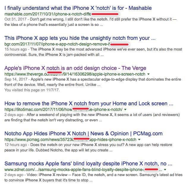 美國人管iPhone X的“齊劉海”叫什么？