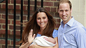 威廉凱特抱寶寶首次露面引媒體熱議