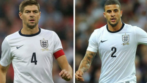 對陣智利友誼賽 杰拉德和沃克缺席