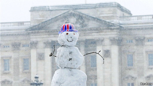 留學日記：倫敦雪記