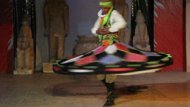 In a spin 暈頭轉向