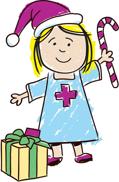 候診室里的圣誕節