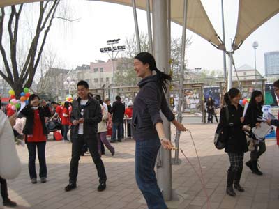 對外經貿大學第13屆社團文化節開幕