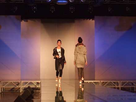 浙江理工大學上演“時裝秀”