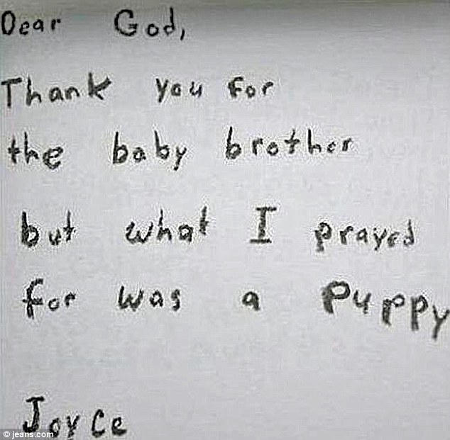 孩子們寫給大人的爆笑信件