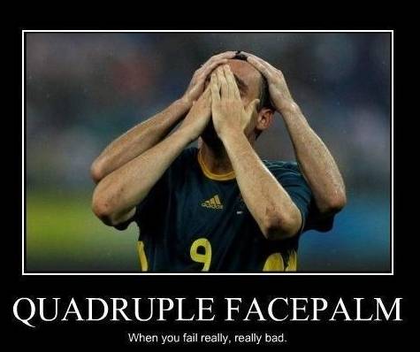 太尷尬了，只好“捂臉”