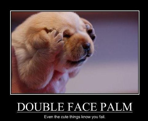 太尷尬了，只好“捂臉”