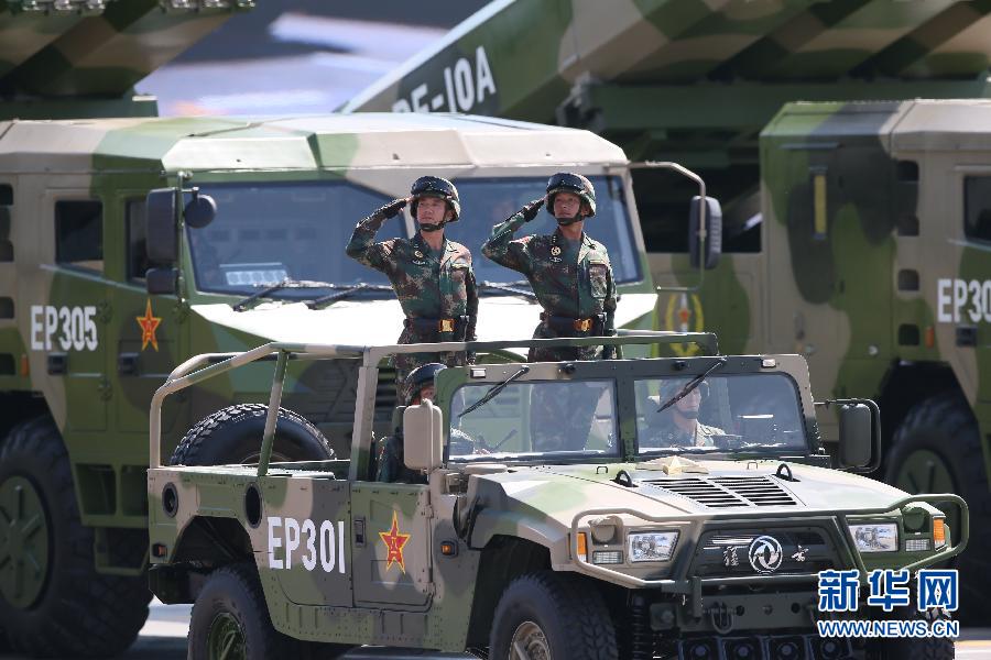 抗戰勝利日閱兵精彩瞬間