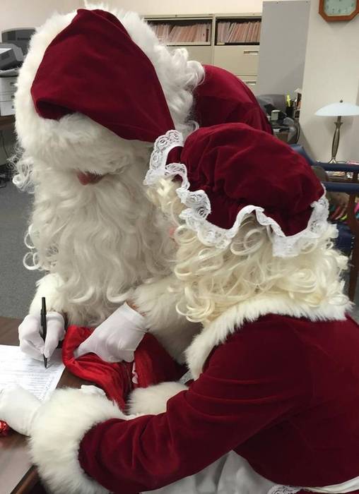 圣誕公公&婆婆終領證