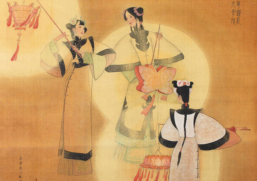 中國(guó)畫家筆下的元宵節(jié)（組圖）