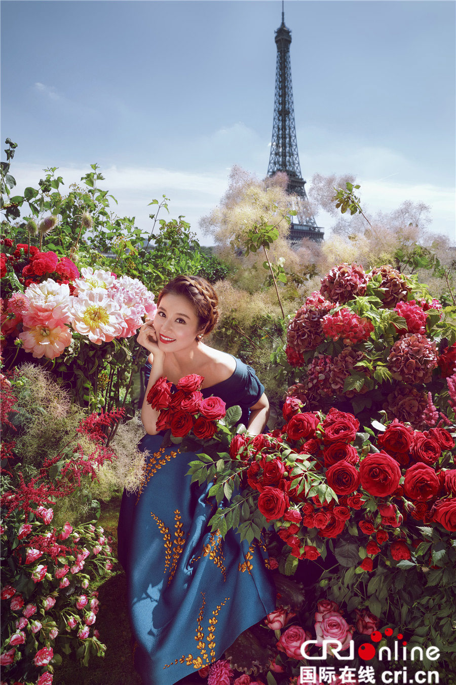 林心如婚前發唯美寫真 準新娘宛若花仙子（組圖）