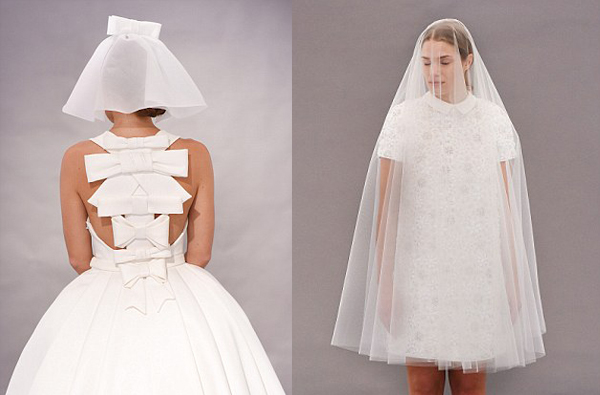 新娘也性感 裸露透視婚紗成時尚