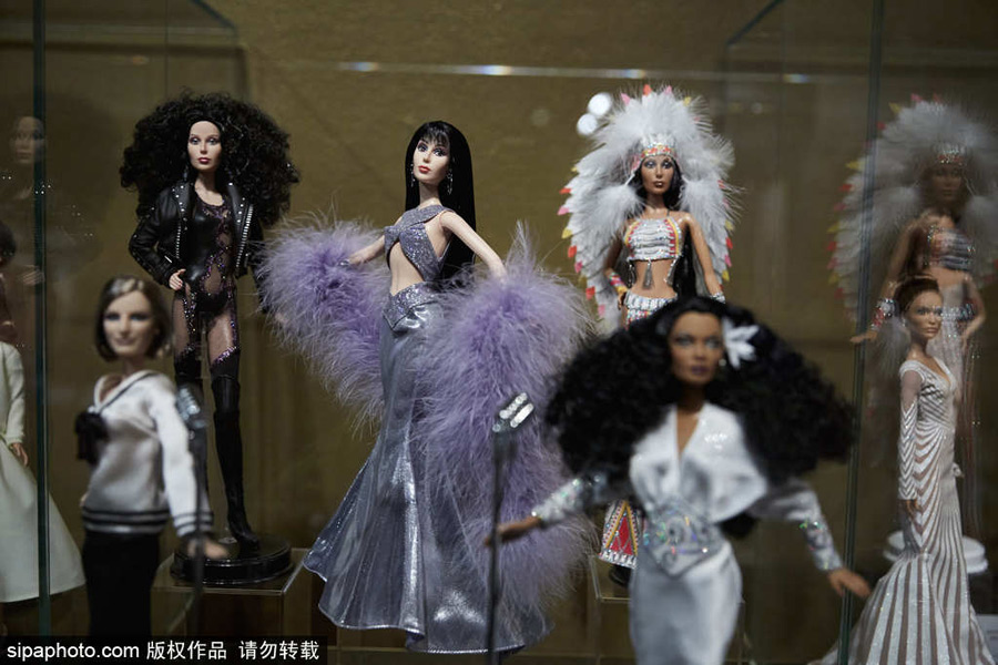 從公主到明星種類俱全 西班牙芭比娃娃展覽一圓少女兒時(shí)夢(mèng)（組圖）