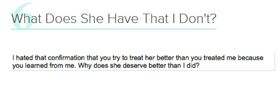 盤點：人們最想對前任說的話