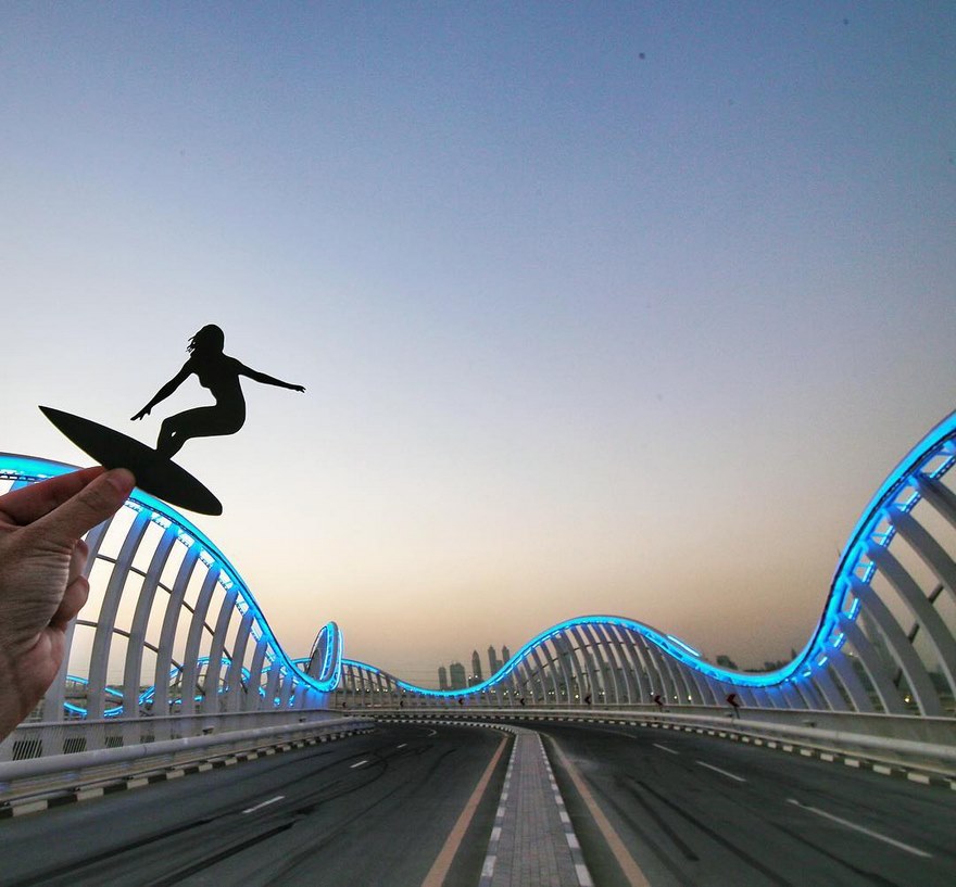 創意無處不在，這個小伙子用剪紙玩壞了全球的地標（組圖）