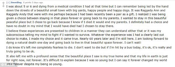 死后到底會發生什么？起死回生的人來告訴你