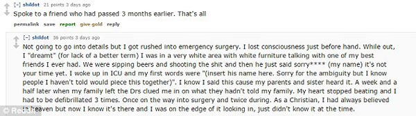 死后到底會發生什么？起死回生的人來告訴你