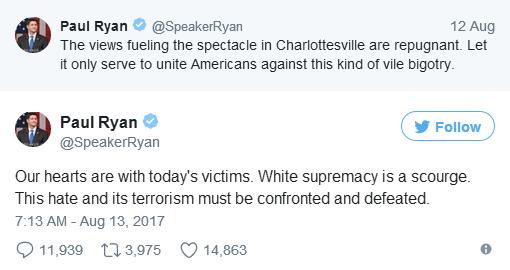 白人種族暴力撕裂美國！特朗普不當表態遭各界質疑