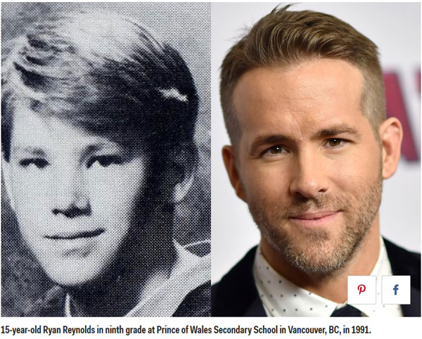 這些大明星中學(xué)時(shí)期原來是這個(gè)樣子的（組圖）