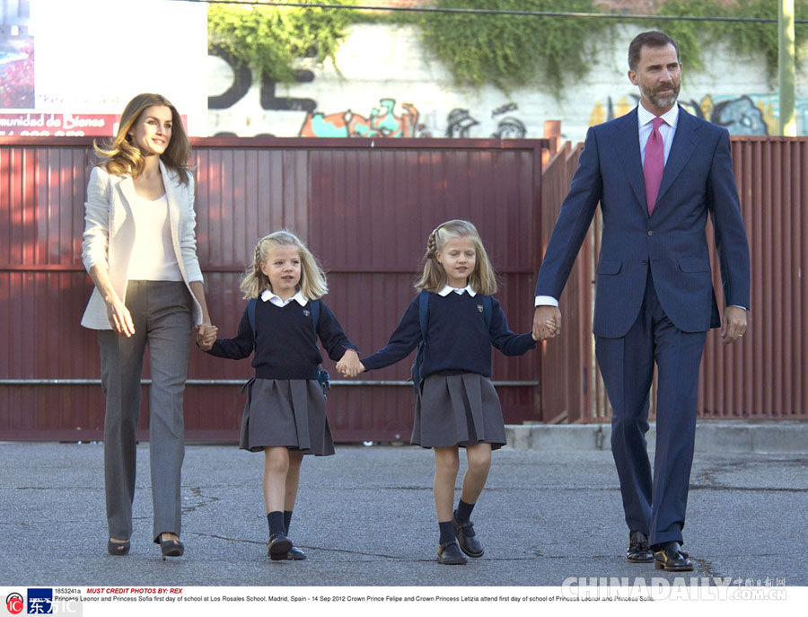 開(kāi)學(xué)季準(zhǔn)備好了嗎？曬曬各國(guó)王室政要萌娃上學(xué)照（組圖）