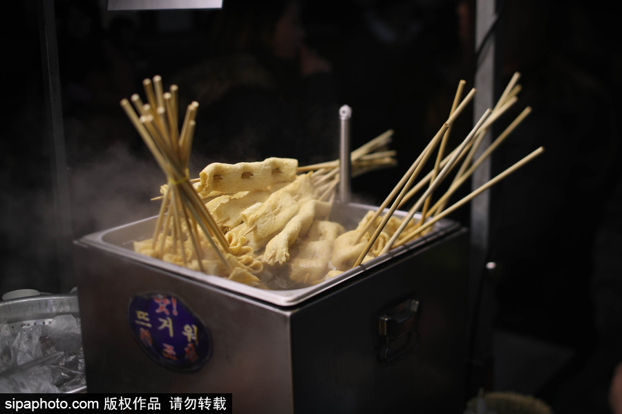 2018平昌冬奧會：探尋首爾明洞區街頭小吃 體驗舌尖上的韓國（組圖）