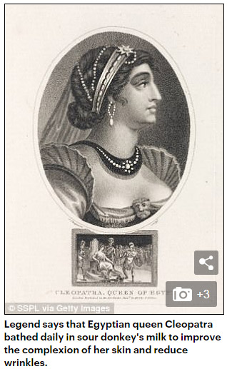 傳說是真的！洗牛奶浴真的能讓皮膚變好