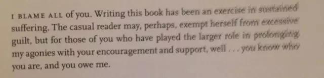 果然畢業論文的致謝才是最精彩的！感謝貓、狗、愛豆，能加的戲都加上了……