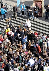 比利時創(chuàng)排隊上廁所人數最多世界紀錄