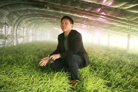 大學生柴會龍的“家庭農場夢”