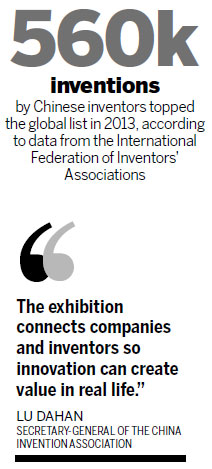 Fresh ideas and devices at invention exhibition